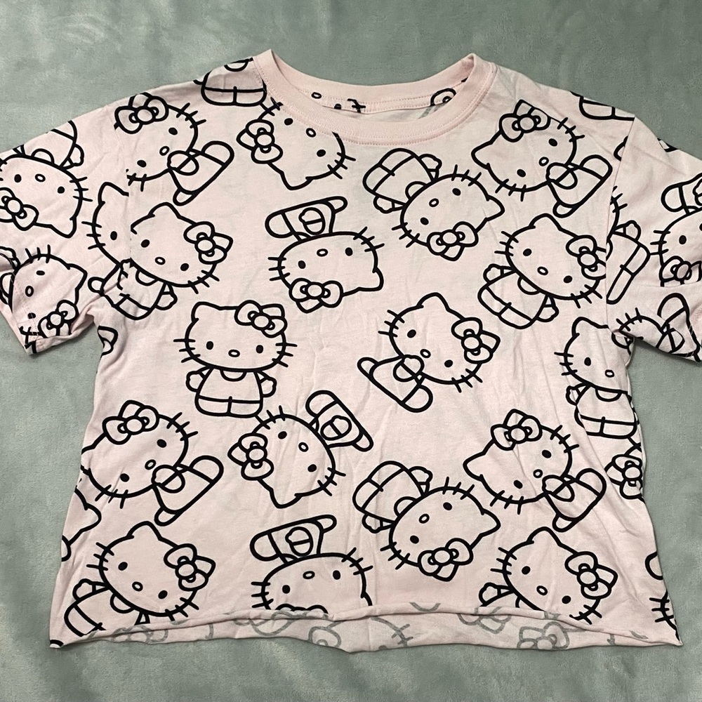 Sanrio Pink Hello Kitty Short Sleeve Tee